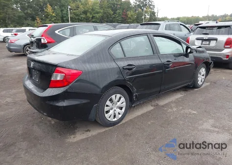 2012 Honda Civic Lx from USA, damaged, VIN 2HGFB2F5XCH590048